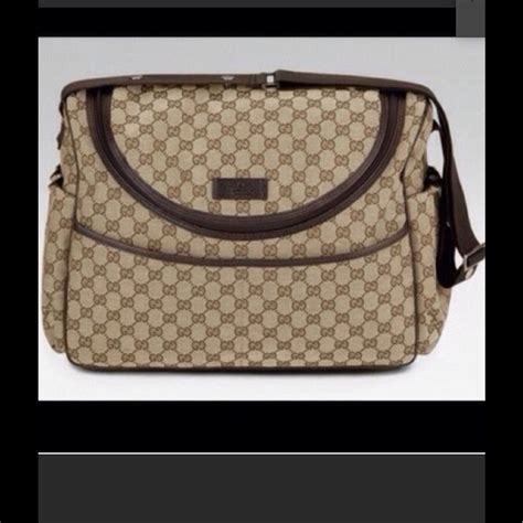 gucci baby bag|authentic Gucci diaper bag.